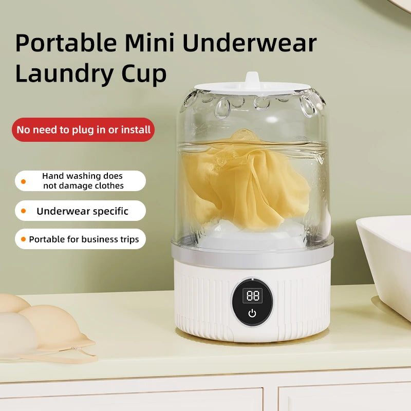 Portable Mini Underwear Washer - Rechargeable